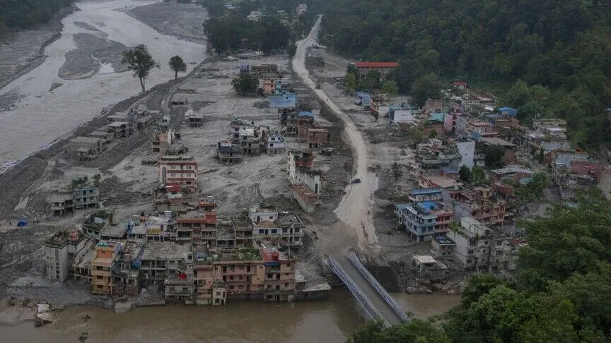 Nepal’de sel felaketi