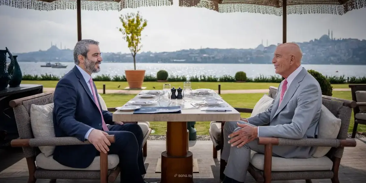 İstanbul’da Şeybani ile bir araya geldi
