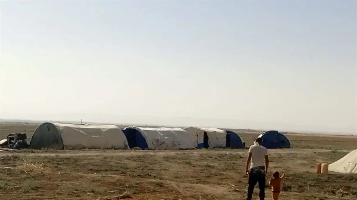 Serêkaniyê’de dönüş yolunda engel