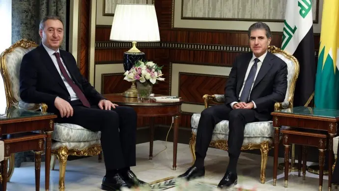 Türkiye’deki süreç gündemdeydi — Bakırhan, Neçirvan Barzani ile görüştü görseli